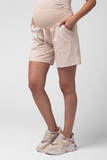 Шорты для беременных 15805 светло-бежевый