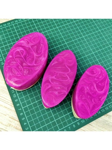 Молды пластиковые+Вайнеры силиконовые лепестки лилии волна 3шт