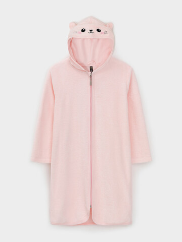 халат  для девочки  К 5801/роза(котенок)