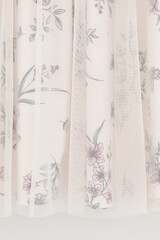 платье  для девочки  КР 5734-1/розовый,полевые бабочки к553