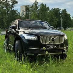Детский электромобиль Volvo, черный