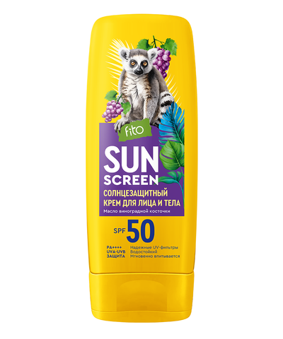 ФИТО SUN SCREEN Солнцезащитный крем для лица и тела 50 SPF 75мл
