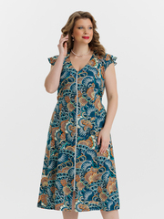 4504 Халат на молнии