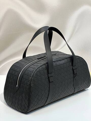 Дорожная сумка Bottega Veneta Intrecciato черный