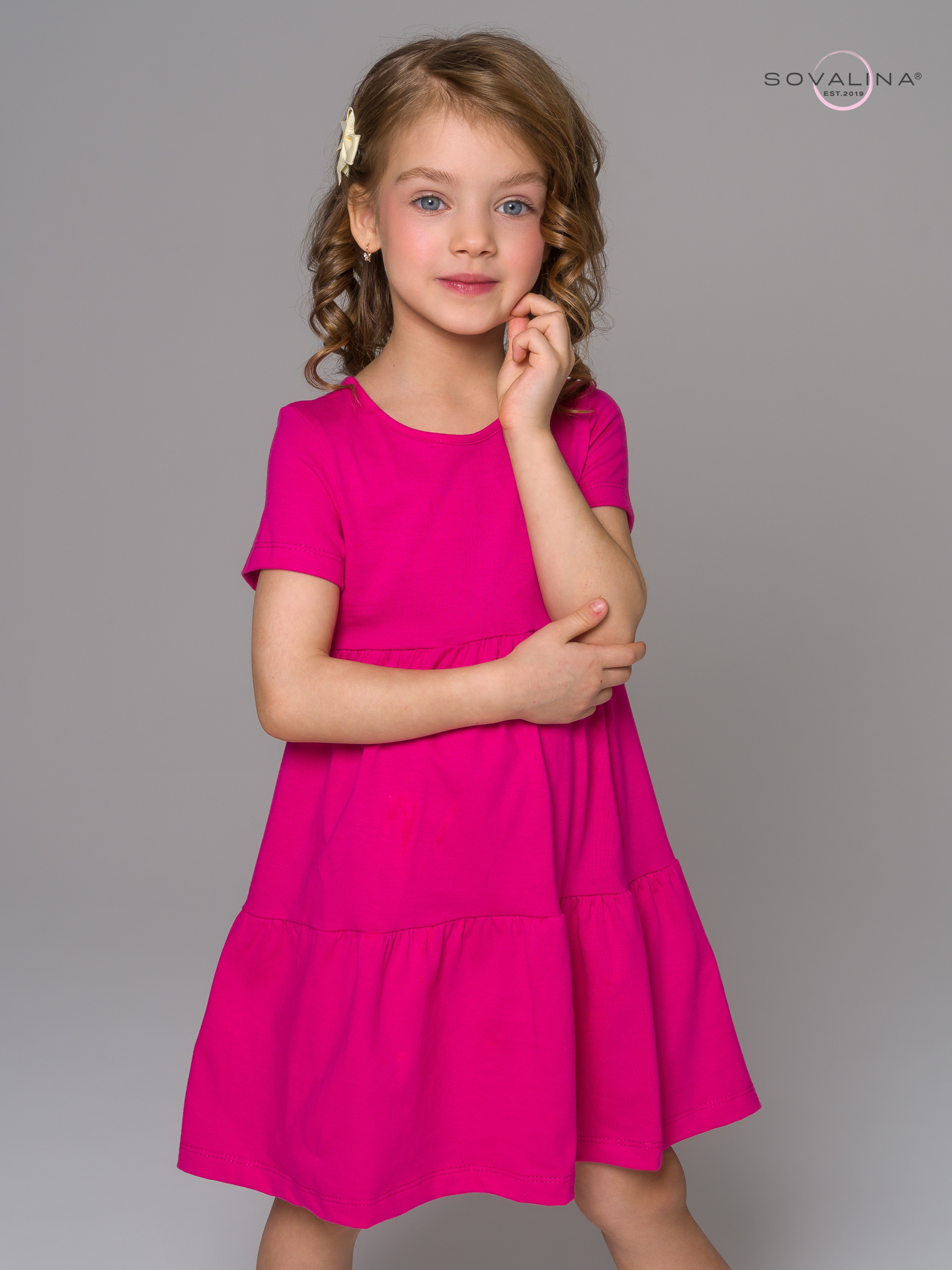 Платье Тия фуксия 3031