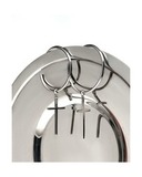 Серьги-кольца Кресты