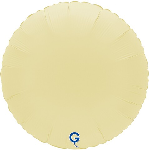 Г 18''/46 см, Круг, Матовый, Сливочное масло, 1 шт.