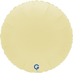 Г 18''/46 см, Круг, Матовый, Сливочное масло, 1 шт.