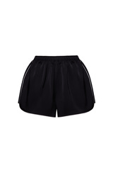 Шорты атласные Чёрный