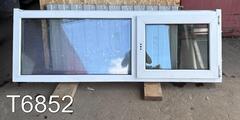 Окно Пластиковое Б/У 640(в) x 1820 (790)(ш)
