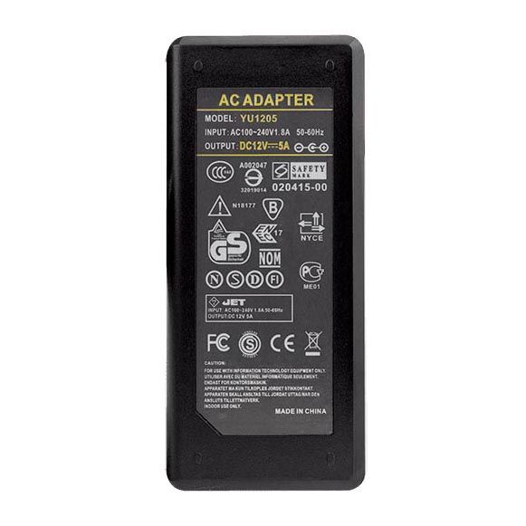 Блок питания SWG 12V 60W IP20 5A NA-60-12 002835
