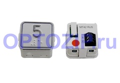 Кнопочный модуль "5" MT42 RUS (код Брайля, красная индикация) SCHAEFER (05300)