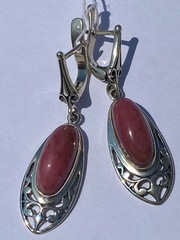 Лада (серьги из серебра)