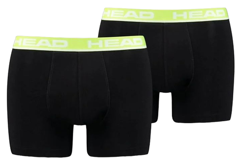 Боксерки теннисные Head Men's Basic Boxer 2P - black combo