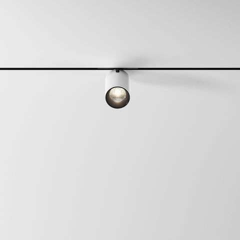 Магнитный трековый светильник Elektrostandard Mini Magnetic 5W 3000K 85201/01 белый/черный