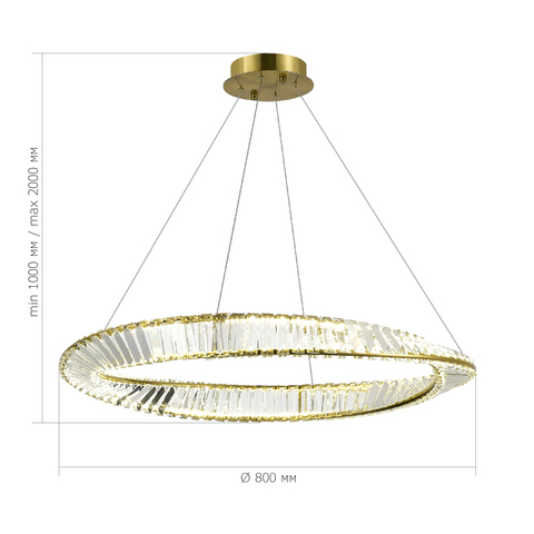 Светильник подвесной ST Luce Ritorto SL6204.311.01