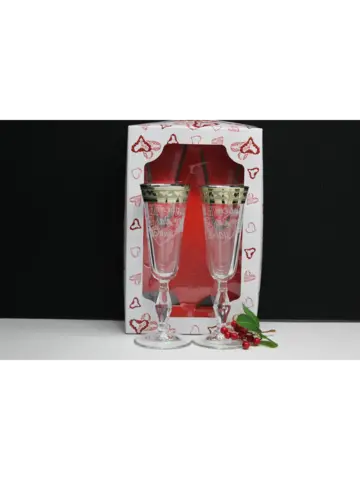 Свадебные бокалы "Ретро"