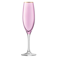 Набор из 2 бокалов-флейт для шампанского Sorbet, 225 мл, розовый, фото 5