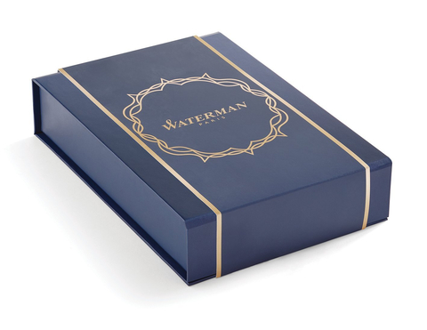 Набор подарочный Waterman Carene DeLuxe Black & Silver GT (2019744)