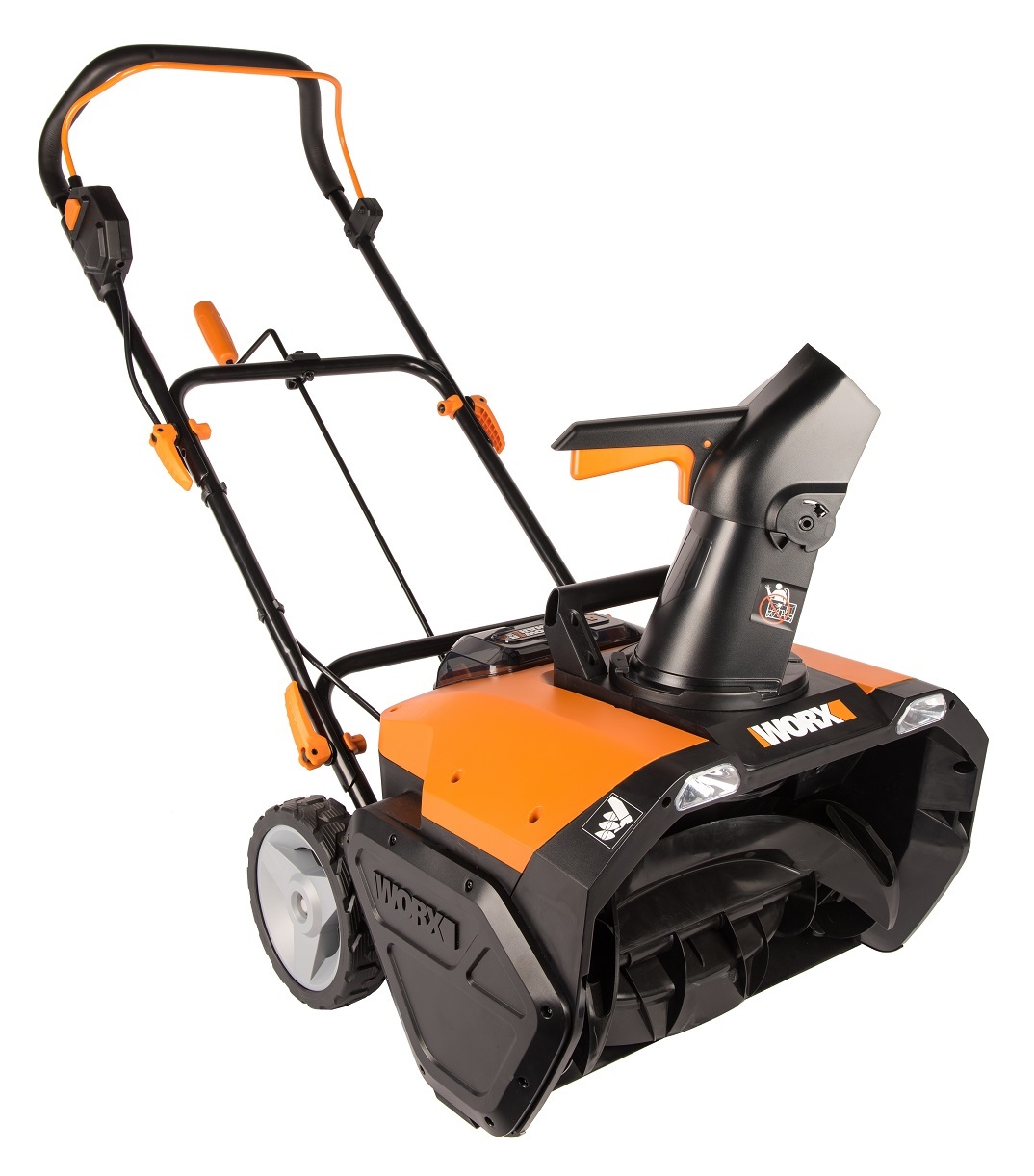 Снегоуборщик аккумуляторный WORX WG471E, 40В, 50см, бесщеточный, 2*4,0 Ач, двойное ЗУ 2x2A