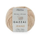 Пряжа Gazzal Jeans 1121 телесный