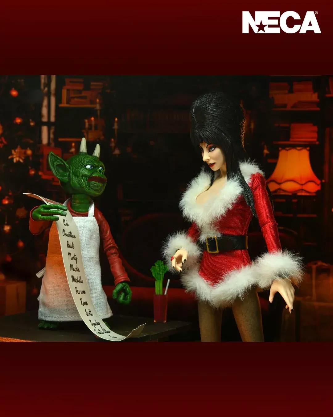 Фигурка Эльвира: купить фигурку Elvira Very Scary X-Mas Ver от Neca в  интернет магазине Toyszone.ru