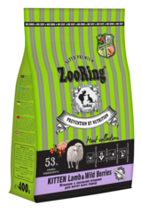 ZooRing Adult сухой корм для котят (ягненок,лесные ягоды) 400 гр