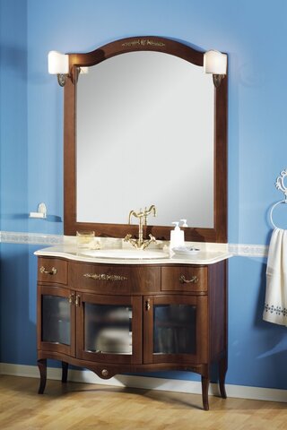 Cezares PAAV.SP.601 PALMA ANTE VETRO Зеркало  PAAV.SP.601, Bianco Laccato Opaco, 100x3x111
