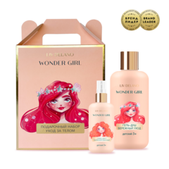 Liv-delano Подарочный набор Wonder Girl 3+ (Гель/душа + Спрей-мист парфюмированный)