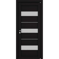 Купить Межкомнатная дверь экошпон Uberture 2126 шоко велюр остеклённая