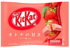 Шоколад KitKat Mini Strawberry