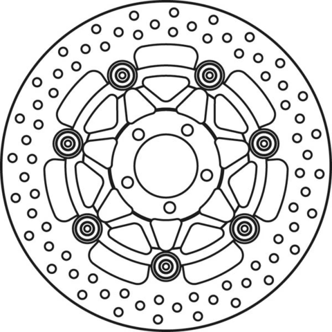 Диск тормозной передний 602-507F