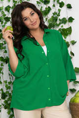 Рубашка Медея (зеленая) Б13428-13М LT Collection