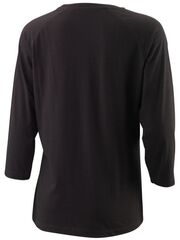 Женская теннисная футболка Wilson Team II 3/4 Sleeve Tch Tee W - black