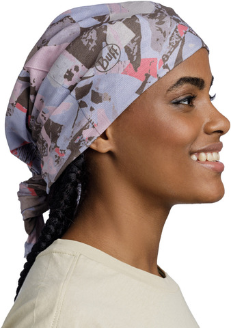 Картинка бандана-труба Buff CoolNet Hetch Lavender - 3