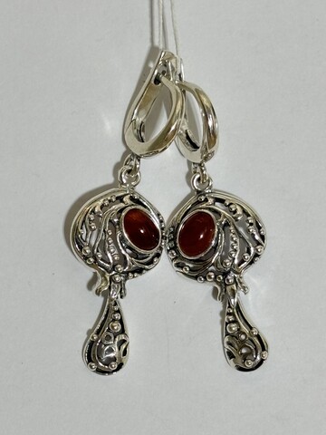 Баку (серьги из серебра)