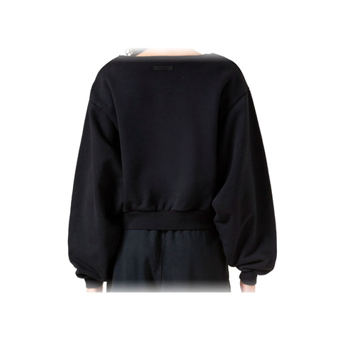 Свитшоты Logo Crop Sweatshirt in Cotton-fleece