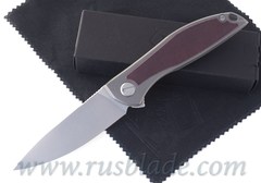 Shirogorov NeOn NL Elmax micarta maroon 