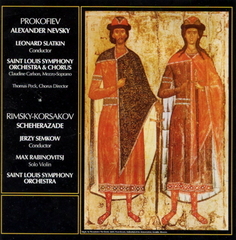 Saint Louis Symphony Orchestra, Leonard Slatkin, Jerzy Semkow / Prokofiev: Alexander Nevsky, Rimsky-Korsakov: Scheherazade (DVD Audio)