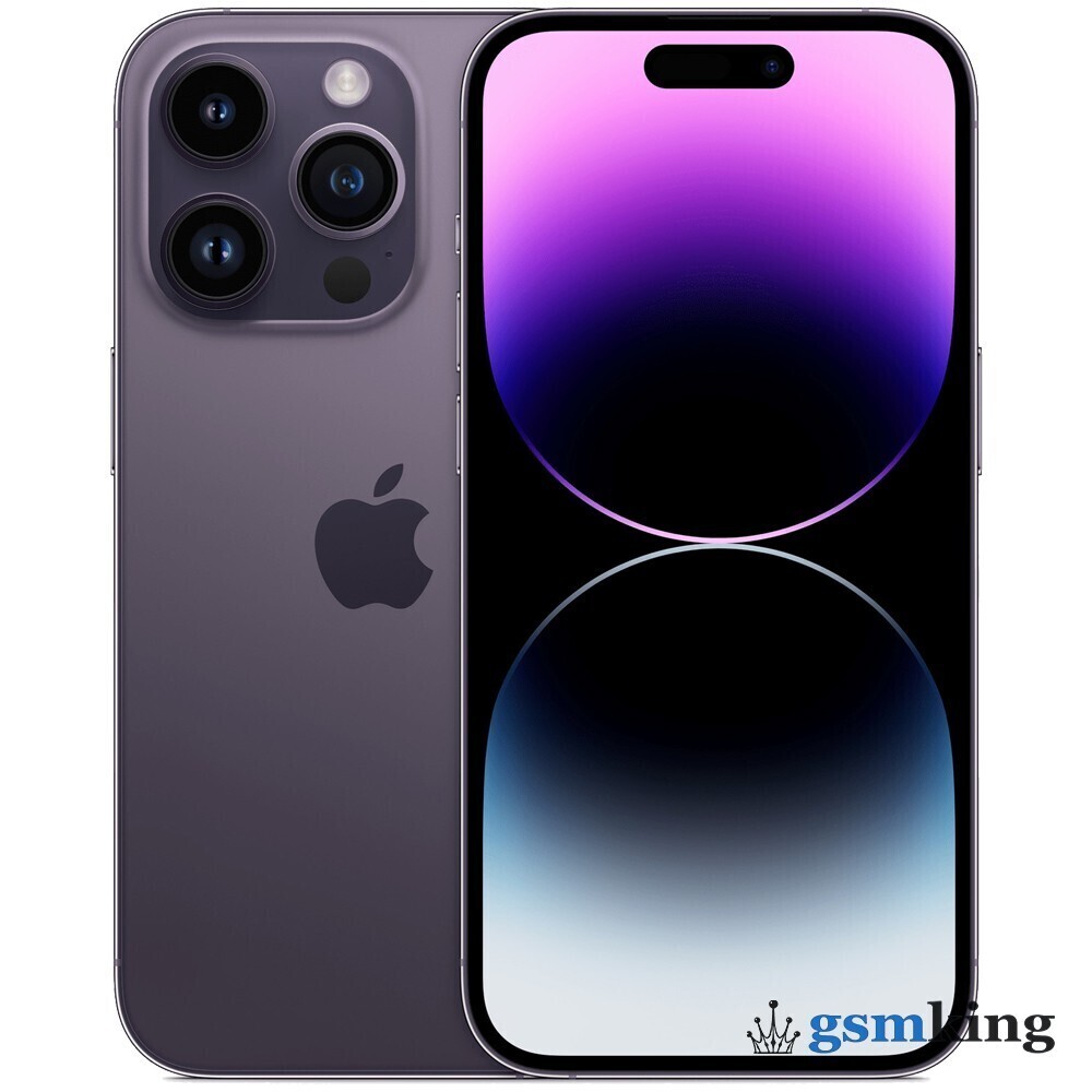 Смартфон Apple iPhone 14 Pro 256GB Deep Purple «Глубокий фиолетовый» A2890  MQ1F3 EU DUAL SIM (nano SIM + eSIM) - цена 0.0 ₽.