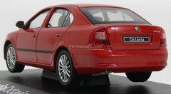 Skoda Octavia facelift 2008 Tangerine orange metallic Abrex 1:43