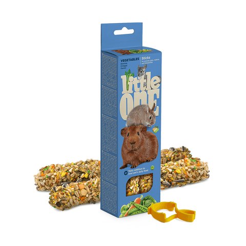 Палочки Little One для морских свинок, кроликов и шиншилл с овощами, 2 шт - 60 г
