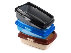 Dunya Dogus туалет для кошек с бортом малый 37x27x13 см