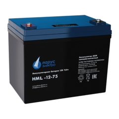 Аккумулятор Парус Электро HML-12-75