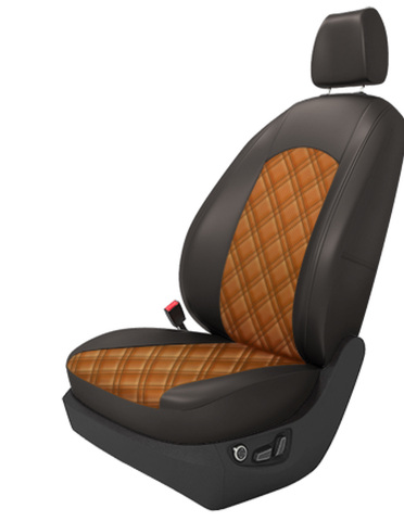 Авточехлы правый руль на 3 ряда (на заказ)