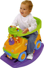 Kiddieland Каталка-качалка с ручкой 