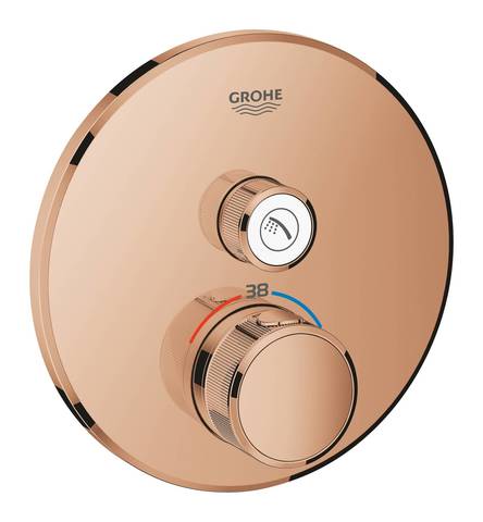 Термостат для душа встраиваемый на 1 потребителя Grohe Grohtherm SmartControl 29118DA0