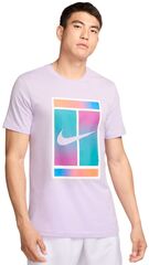 Теннисная футболка Nike Court Dri-Fit Tennis T-Shirt - violet mist