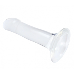 Фаллоимитатор Valiant Jelly прозрачный от Alive (16×4,5 см)