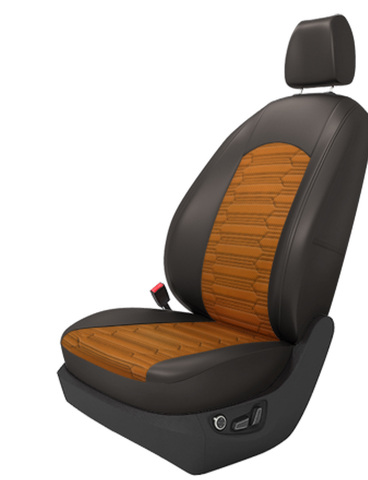 Авточехлы правый руль на 3 ряда (на заказ)